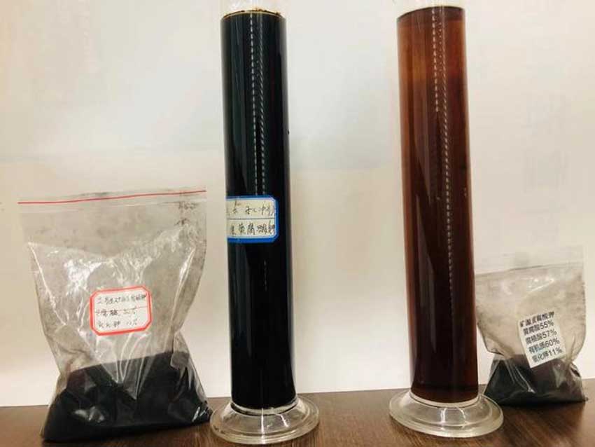 礦源黃腐酸鉀溶水后為何會(huì)絮凝沉淀？